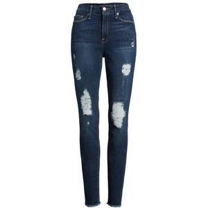 Good American Good Legs High Rise Ripped skinny 28